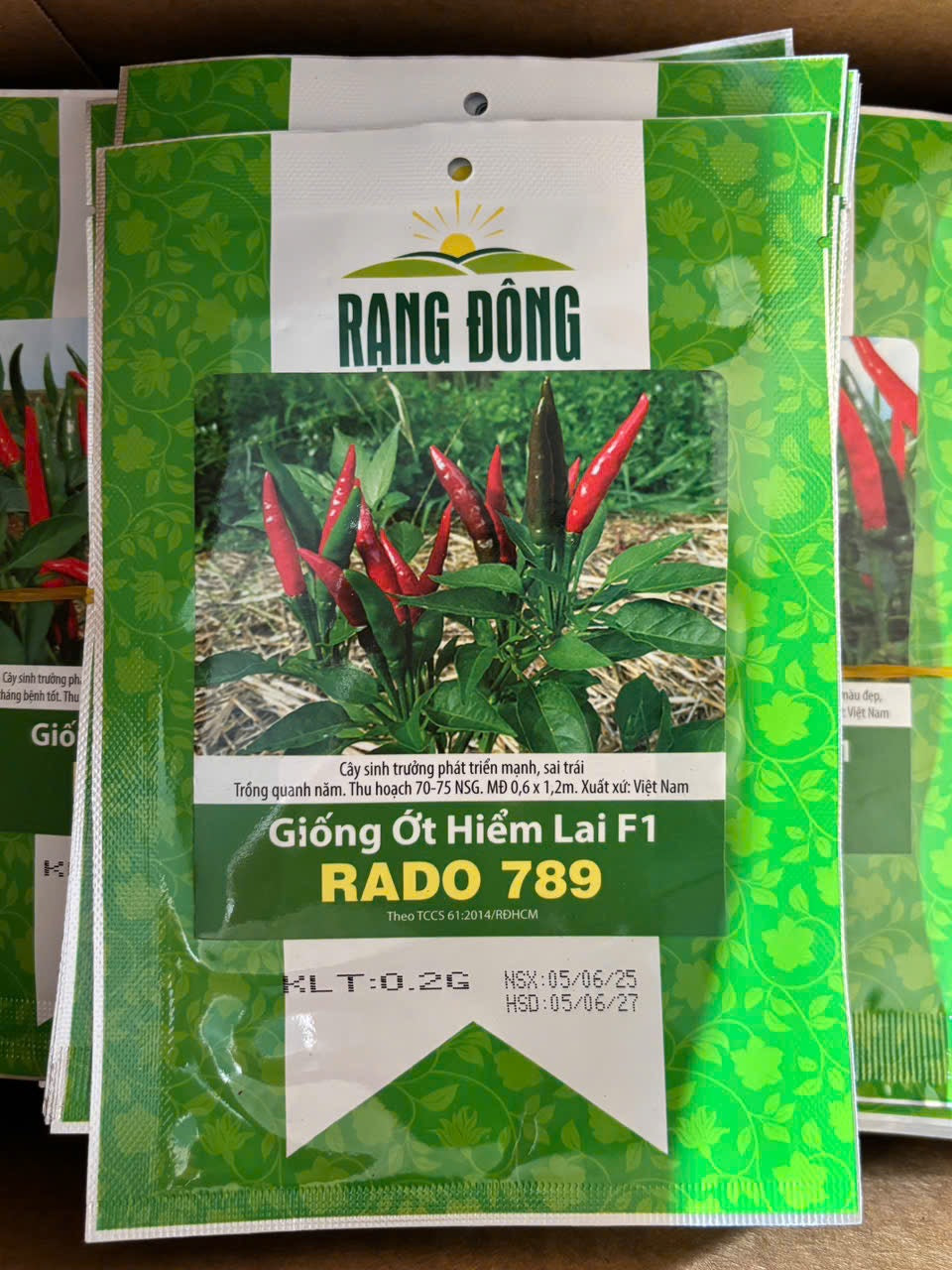 Ớt hiểm lai f1-0.2g-Bird’s Eye Chili