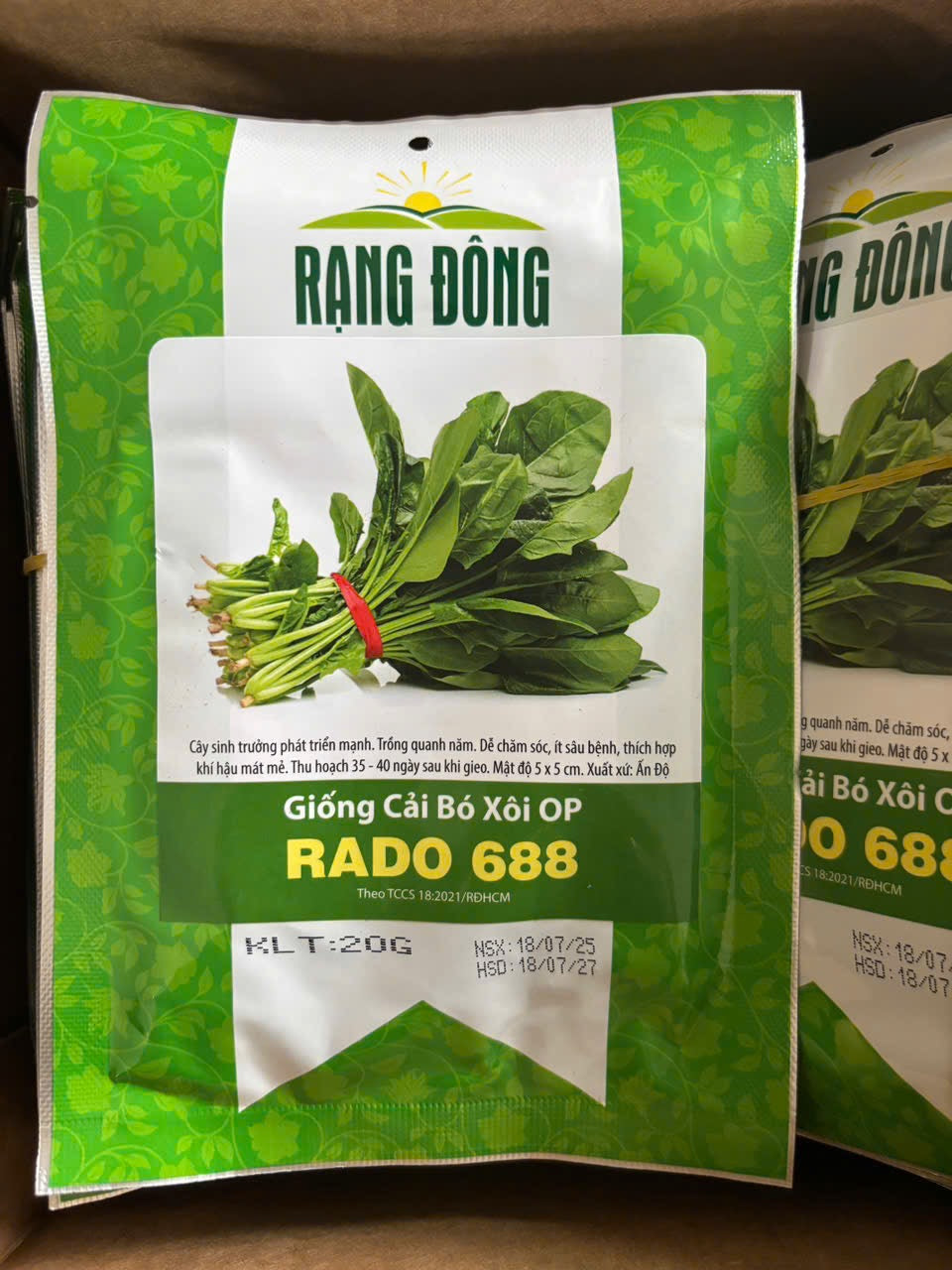 Cải bó xôi OP- 20g-spinach