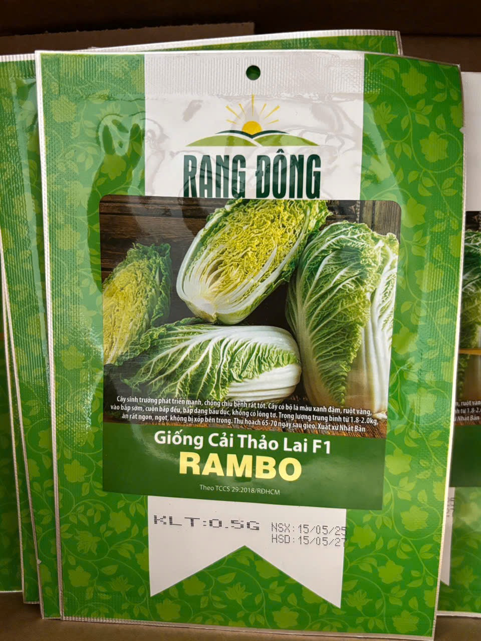 Cải thảo lai f1-0.5g-Napa Cabbage