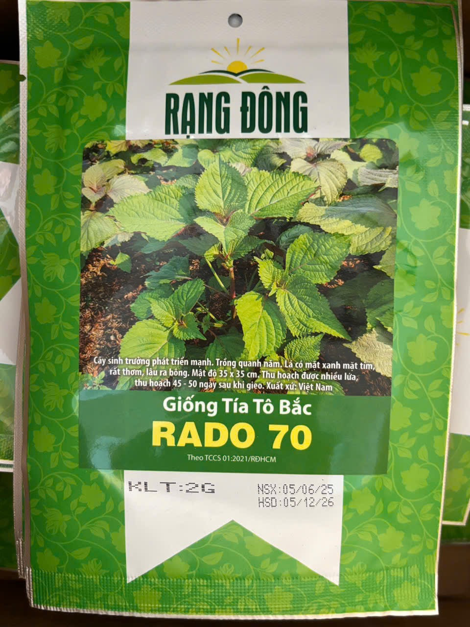Tía tô bắc-2g-Perilla