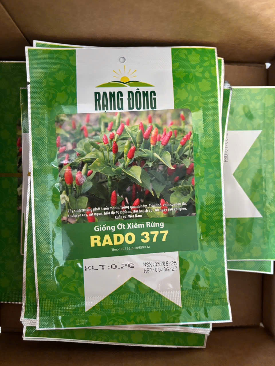 Ớt xiêm rừng-0.2g-Bird’s eye chili