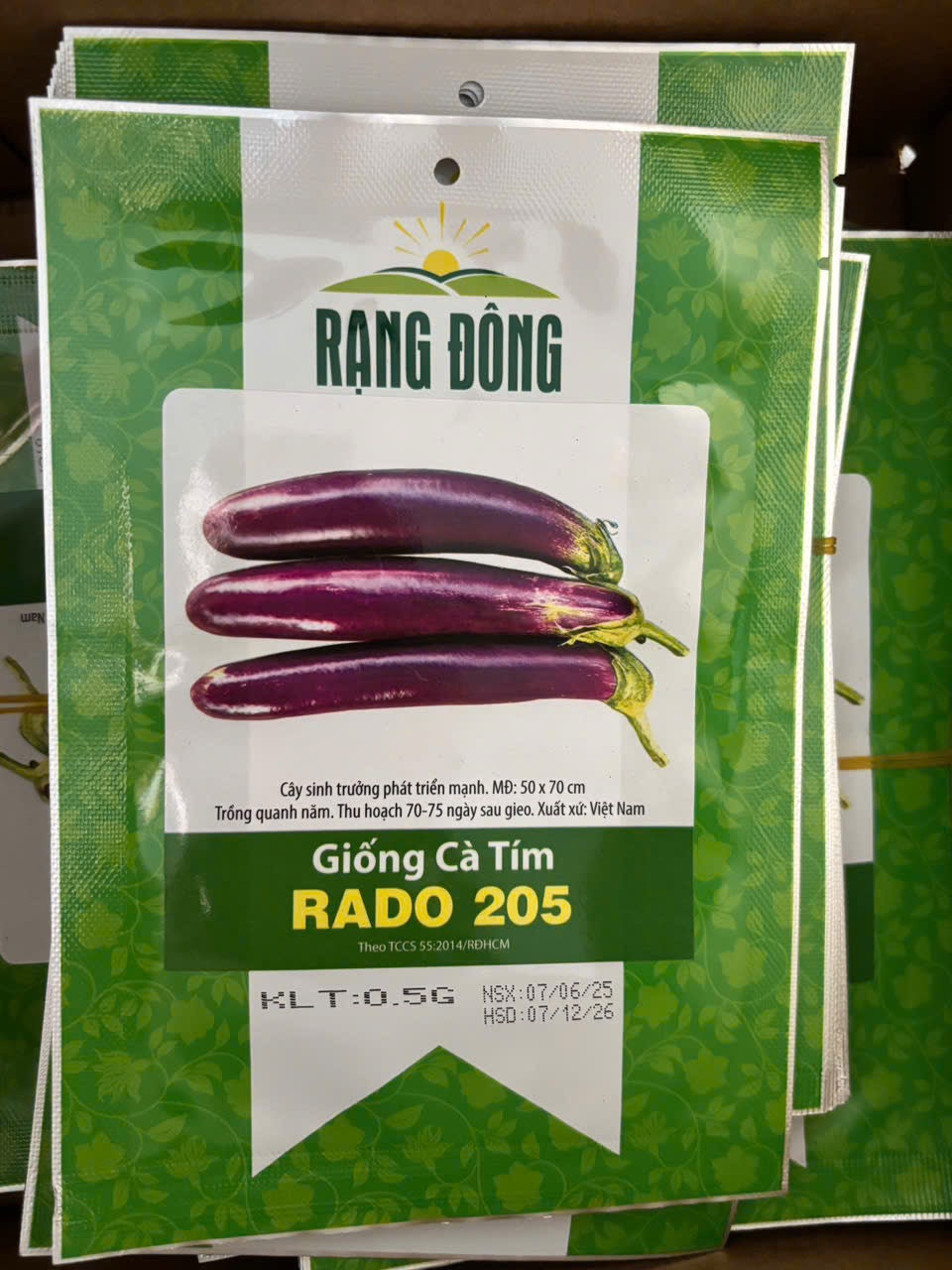 Cà tím-Purple Eggplant-0.5g