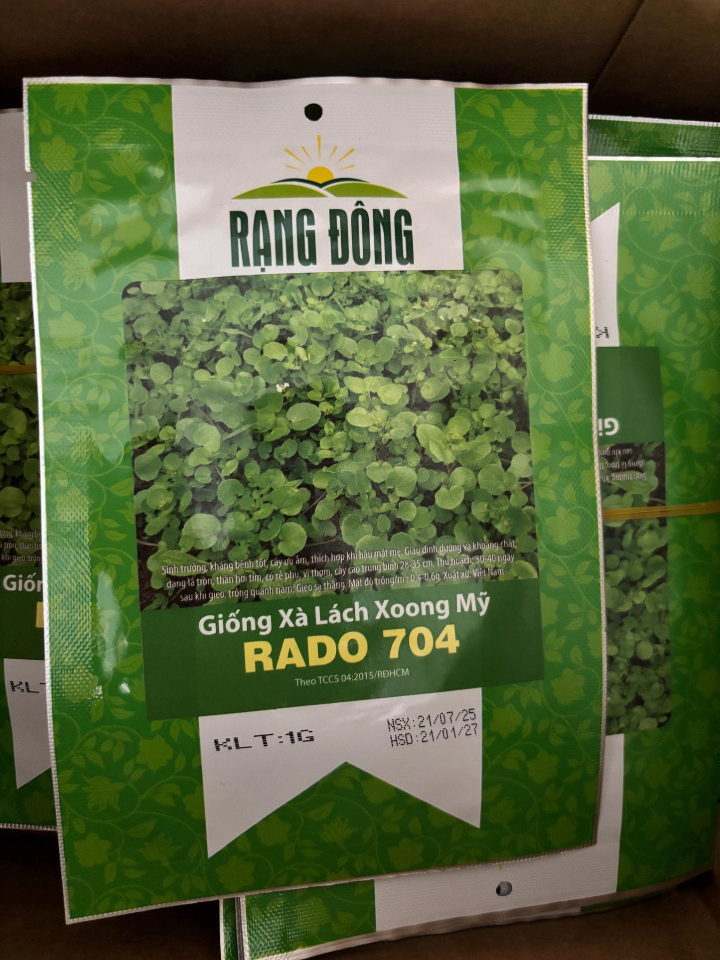 hạt giống xà lách xoong-Watercress seeds- 1g