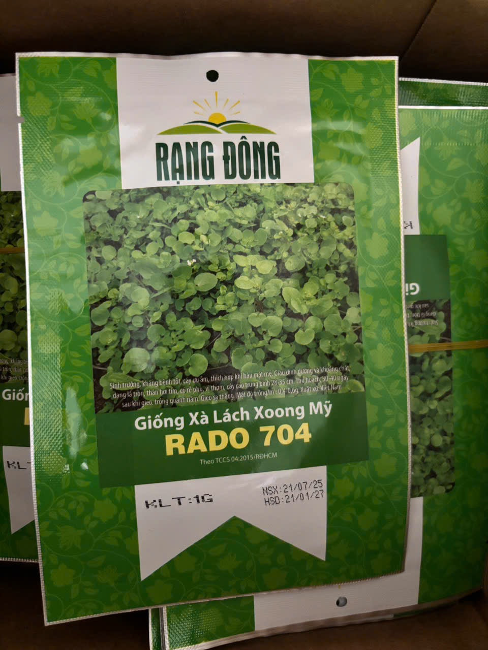 Xà lách xoong mỹ-1g-American Watercress
