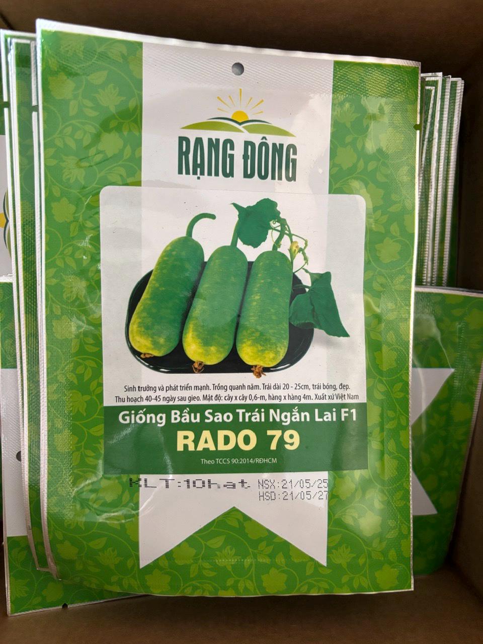 hạt giống Bầu sao trái ngắn lai f1-10 hạt-Short Star Bottle Gourd Seeds - 10 Seeds